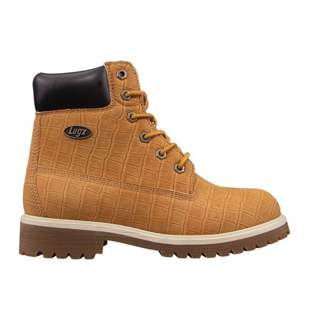 Lugz Womens Convoy Croc Brown Boots (NWT)